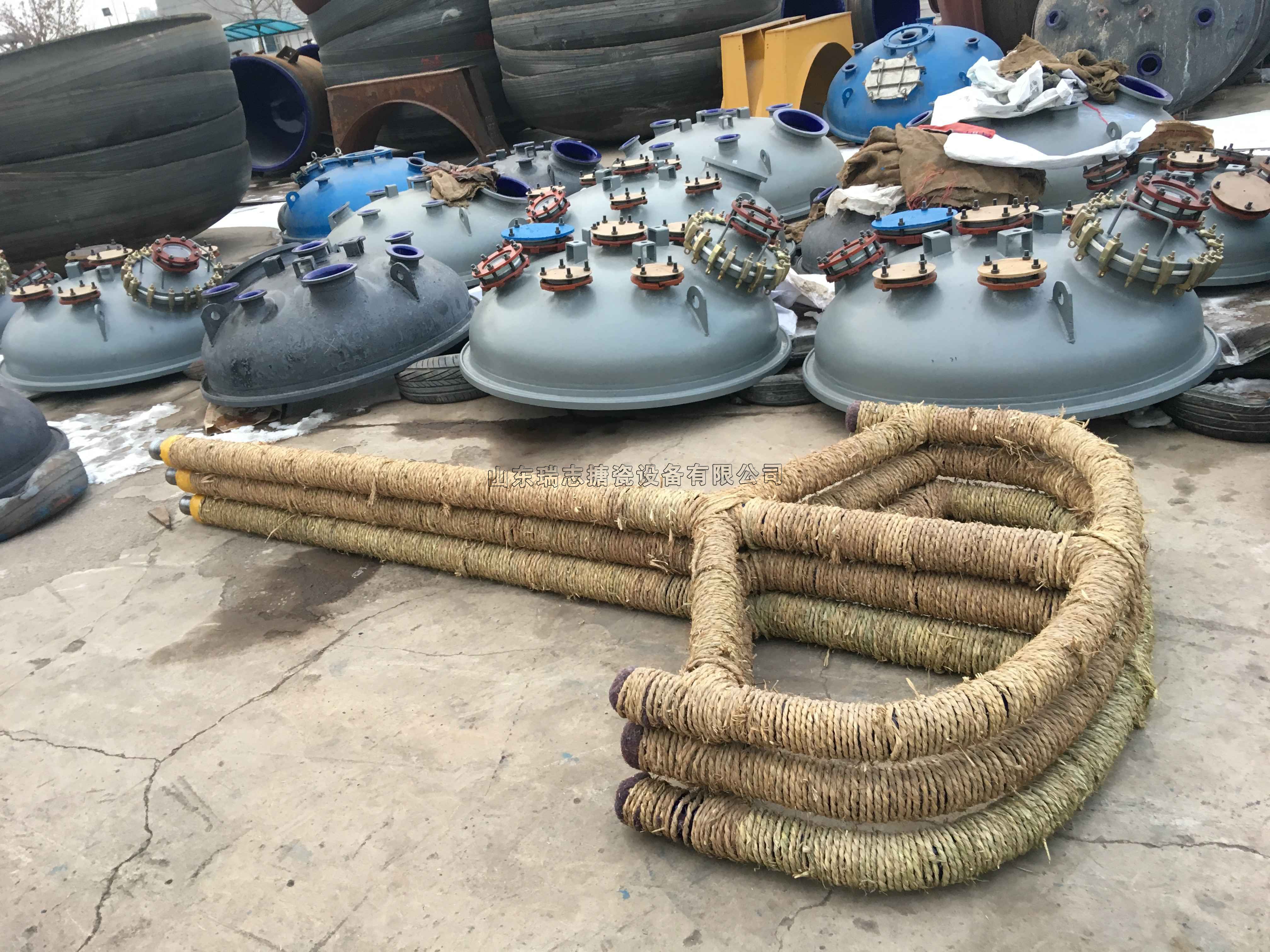 搪瓷框式搅拌器(图1)